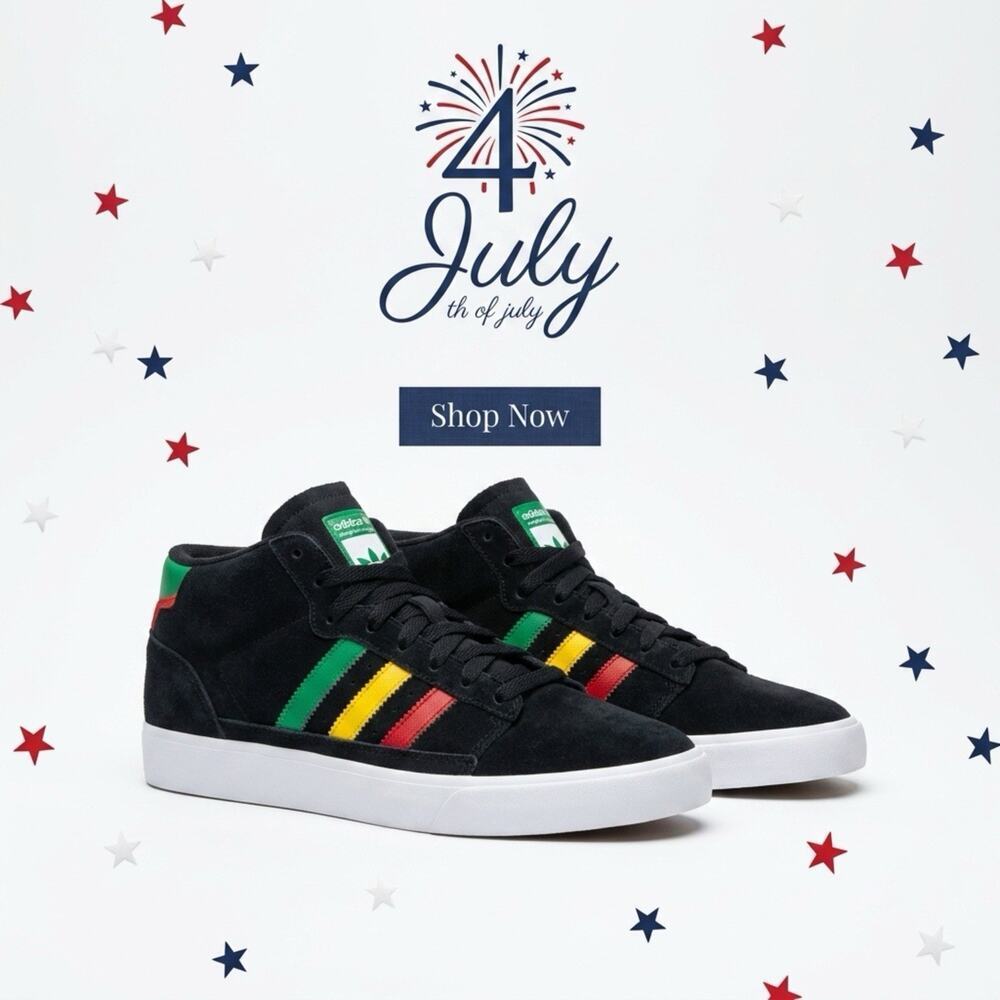 Adidas Sued Sneakers Unisex Shoes Size 5 Black Tricolor 3 Stripes Lace Up Y2K
